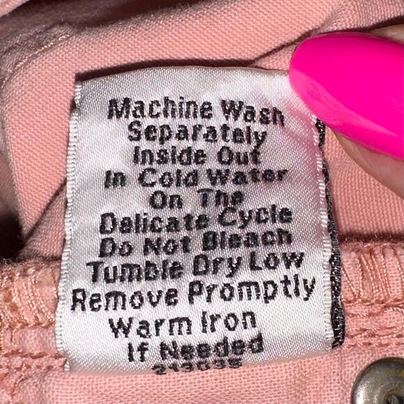 Cabi Nectar Pink Stretch Skinny Soft 5-pocket Jeans – Size 6 - Picture 7 of 10